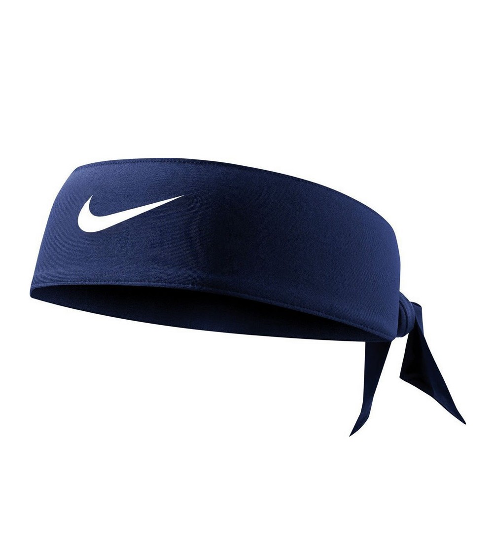 Opaska na głowę Nike Dri-Fit Head Tie 3.0 granatowa N0003706416OS