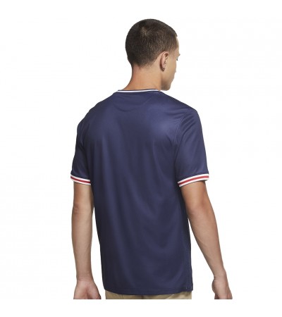 Koszulka męska Nike PSG BRT Stadium JSY SS Home granatowa CD4242 411