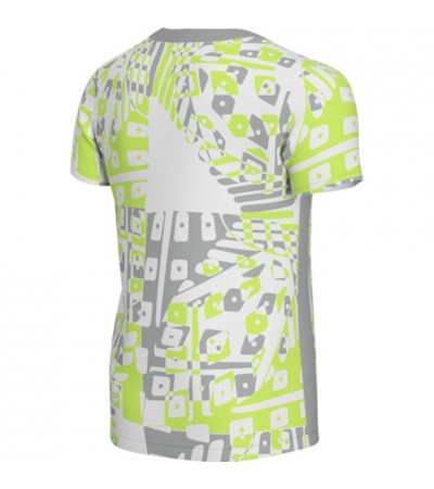 Koszulka dla dzieci Nike B Nk Dry Academy Top Ss Fp Mx biało-zielono-szara CT2388 100