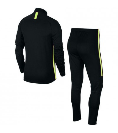 Dres męski Nike Dri-FIT Academy Tracksuit czarno-zielony AO0053 017
