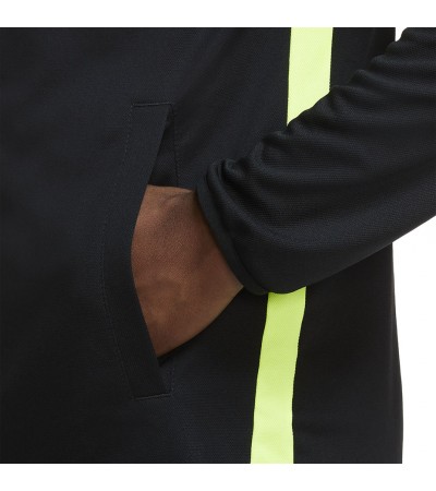 Dres męski Nike Dri-FIT Academy Tracksuit czarno-zielony AO0053 017