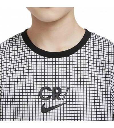 Koszulka dla dzieci Nike CR7 B Nk Dry Top Ss czarno-biała CT2975 100