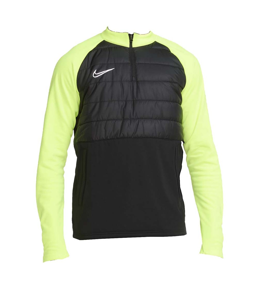 Bluza męska Nike Dry Pad Acd Dril Top Ww czarno-zielona BQ7473 013
