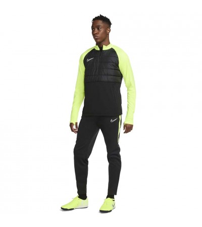 Bluza męska Nike Dry Pad Acd Dril Top Ww czarno-zielona BQ7473 013