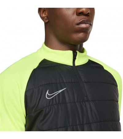 Bluza męska Nike Dry Pad Acd Dril Top Ww czarno-zielona BQ7473 013