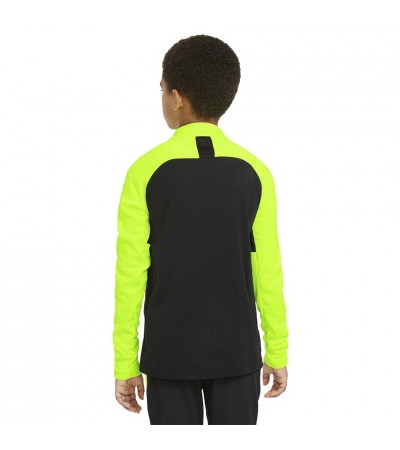 Bluza dla dzieci Nike Dry Pad Academy Dril Top WW czarno-zielona BQ7467 013