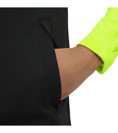 Bluza dla dzieci Nike Dry Pad Academy Dril Top WW czarno-zielona BQ7467 013