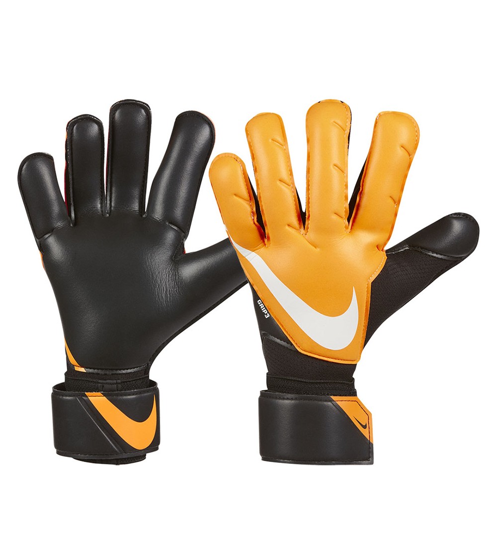 Rękawice bramkarskie Nike GK GRIP 3 pomarańczowo-czarne CN5651 011