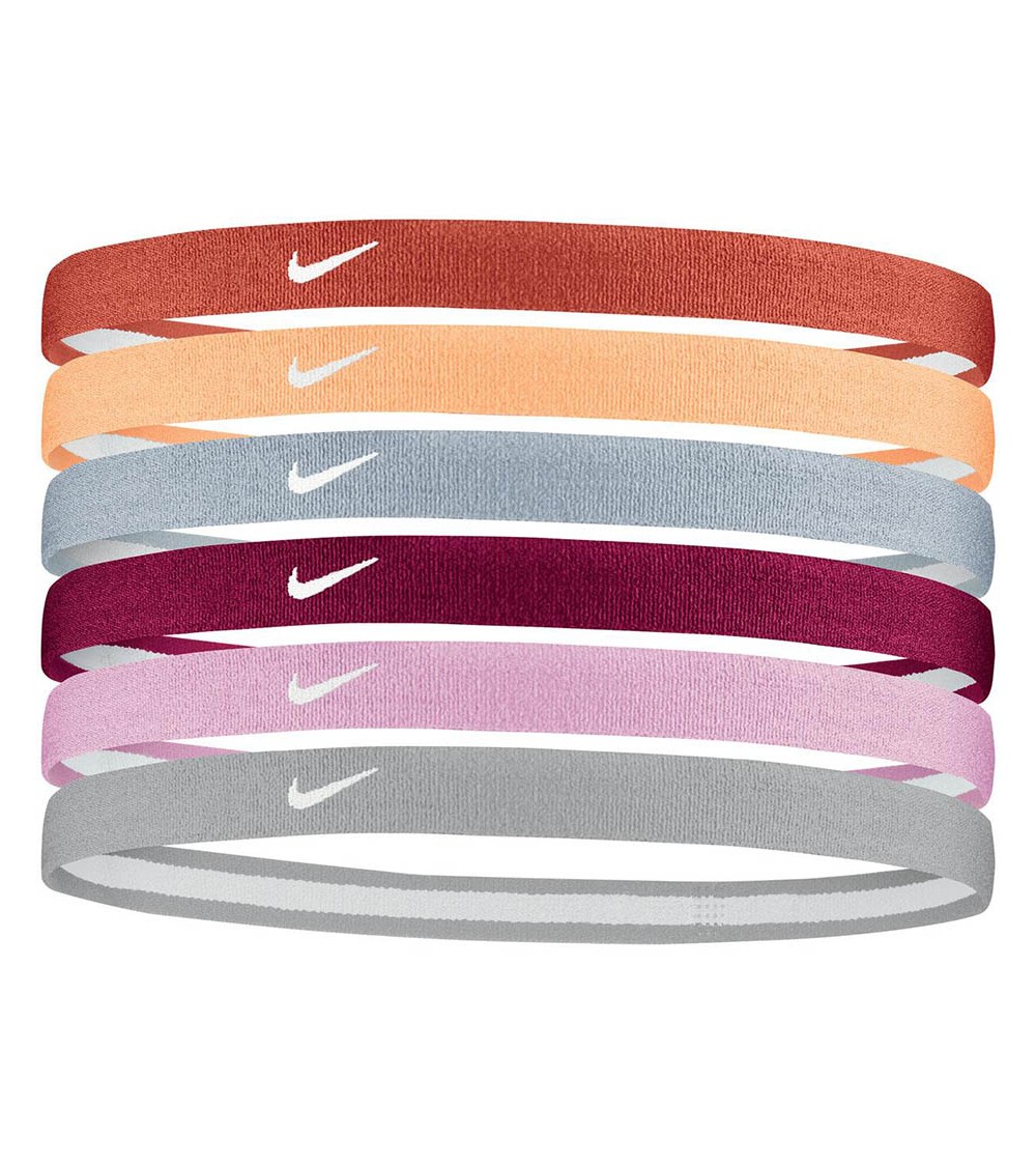 Opaska Nike Swoosh Sport Headbands 6Pk 2.0 N0002684892OS