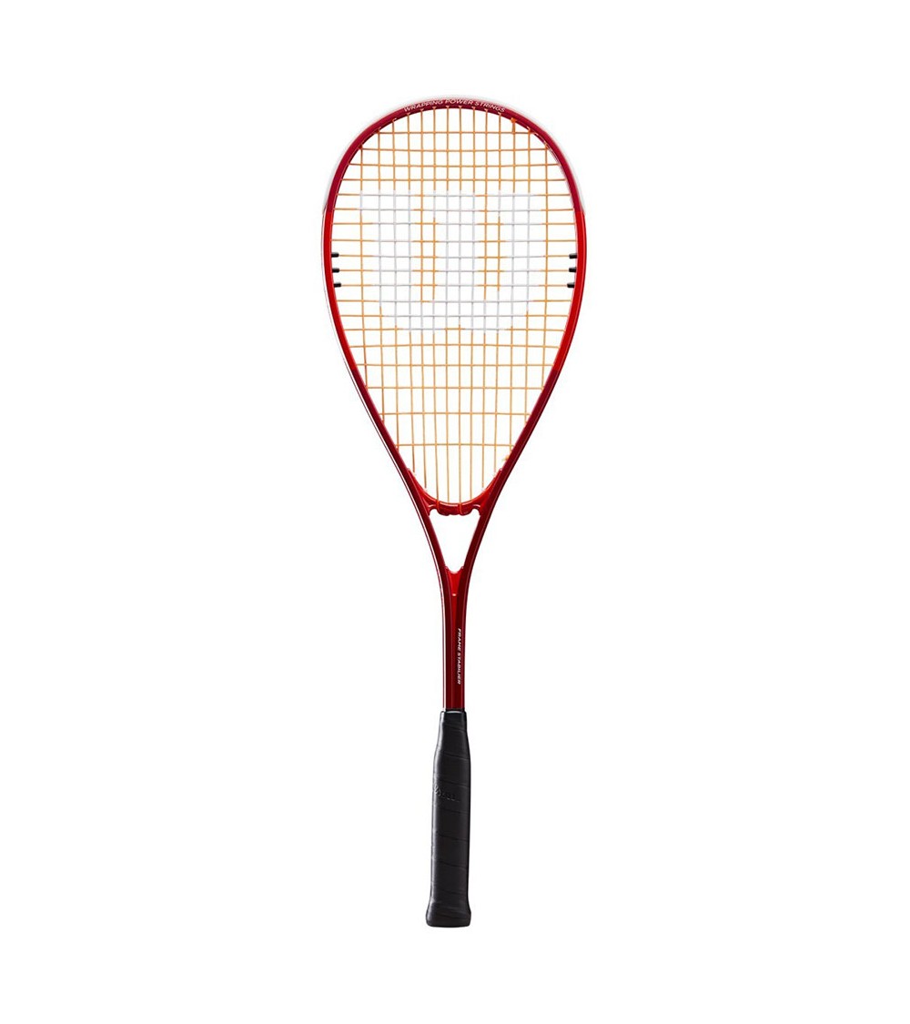 Rakieta do squasha Wilson Pro Staff 900 czerwono-pomarańczowa WR043210U0