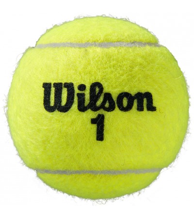 Piłki do tenisa ziemnego Wilson Roland Garros All Court 3 szt. żółte WRT126400