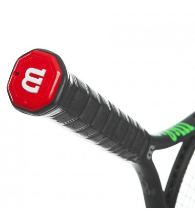 Rakieta do tenisa ziemnego Wilson Blade Feel 100 RKT3 czarno-zielona WR018610U3