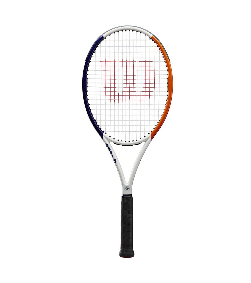 Rakieta do tenisa ziemnego Wilson Roland Garros Team RKT 4 biało-granatowo-brązowa WR030310U4