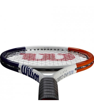 Rakieta do tenisa ziemnego Wilson Roland Garros Team RKT 4 biało-granatowo-brązowa WR030310U4