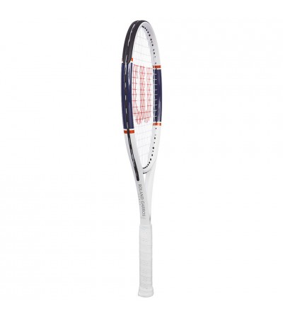 Rakieta do tenisa ziemnego Wilson Roland Garros Triumph RKT 3 biało-granatowa WR030510U3