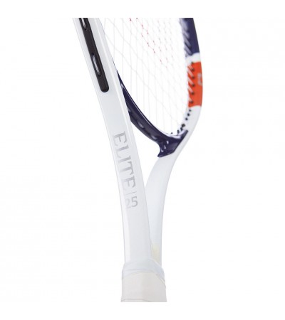 Rakieta do tenisa ziemnego Wilson Roland Garros Elite 25 CVR 25 Junior biało-granatowo-czerwona WR038710H
