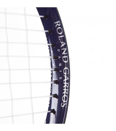 Rakieta do tenisa ziemnego Wilson Roland Garros Elite 25 CVR 25 Junior biało-granatowo-czerwona WR038710H