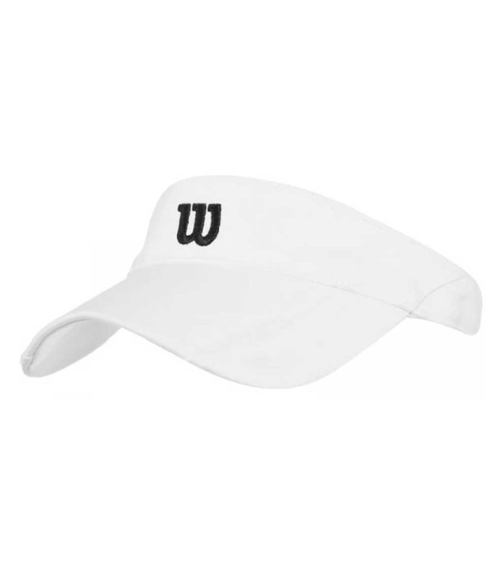 Daszek tenisowy Wilson Rush Knit Visor Ultralight OSFA biały WR5005009