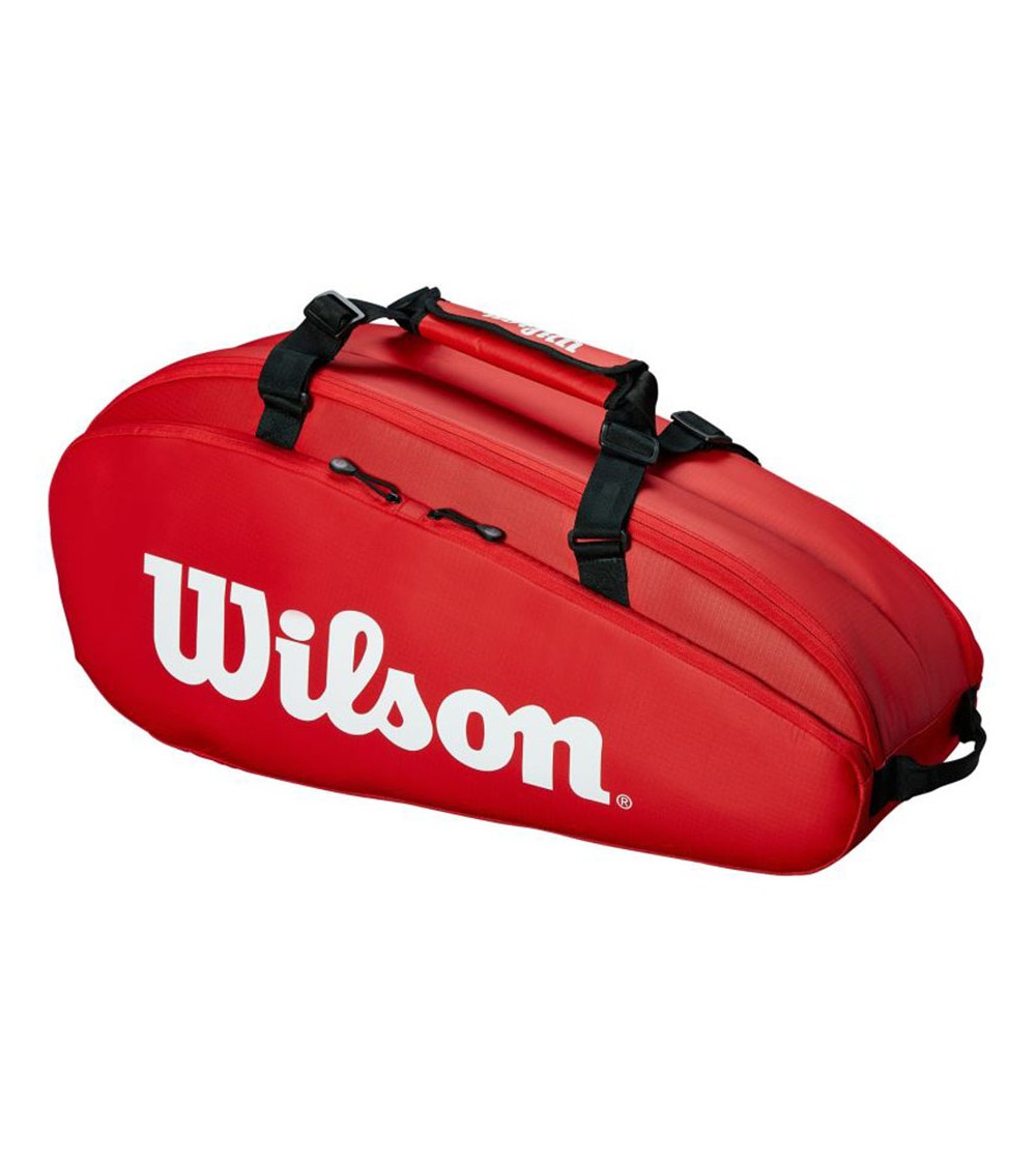 Torba tenisowa Wilson Tour 2 Comp Small czerwona WRZ847909