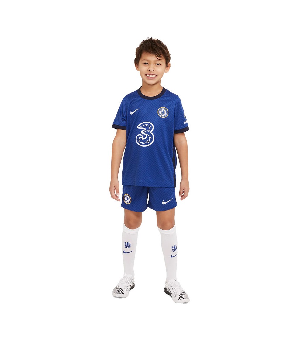 Komplet sportowy dla dzieci Nike Chelsea niebieski CD4588 496