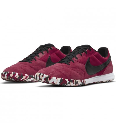Buty piłkarskie Nike Premier II Sala IC bordowe AV3153 608