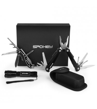 Narzędzie wielofunkcyjne Spokey multitool 4-częściowy Bold czarne 929233