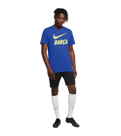 Koszulka męska Nike FC Barcelona niebieska CD0398 455