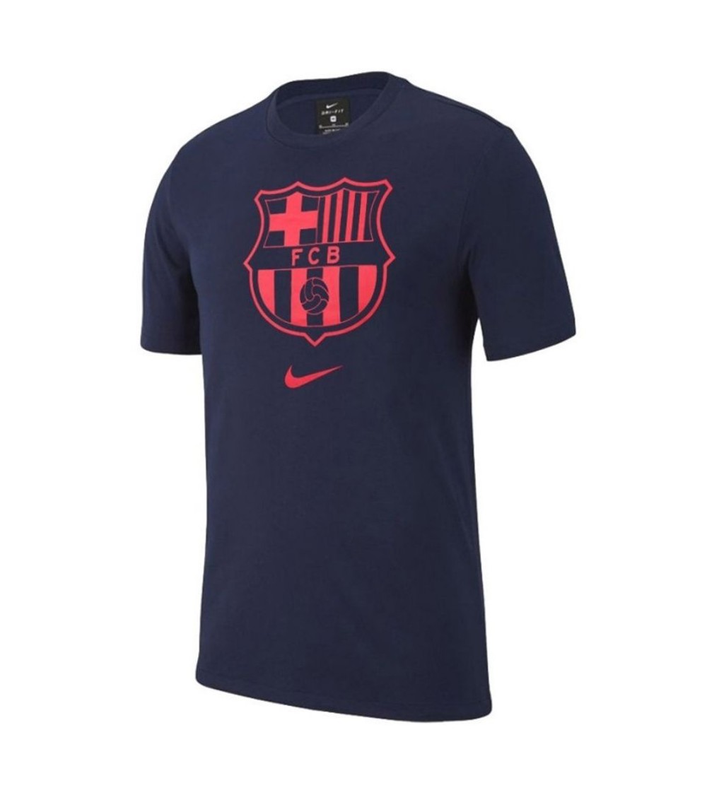 Koszulka dla dzieci Nike FC Barcelona granatowa CD3199 492