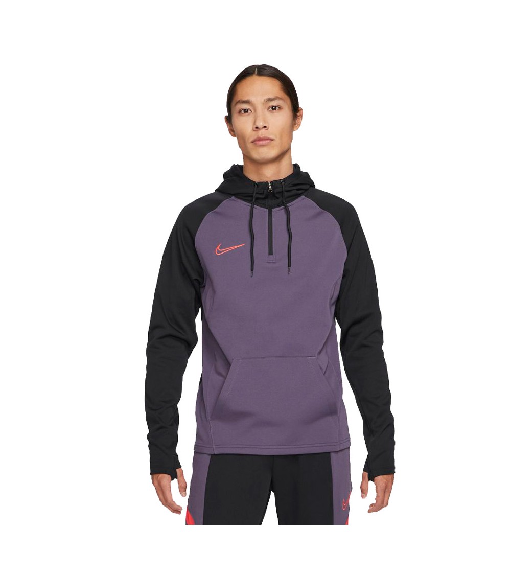 Bluza męska Nike Dri-FIT Academy czarno-fioletowa CT2420 573