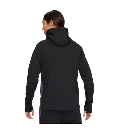 Bluza męska Nike Dri-FIT Academy czarno-fioletowa CT2420 573