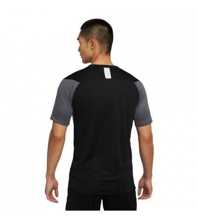 Koszulka męska Nike Dry Acd Top Ss Fp Mx czarno-szara CV1475 010
