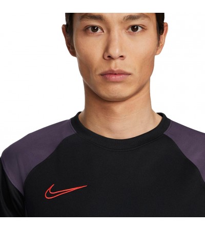 Koszulka męska Nike Dry Acd Top Ss Fp Mx czarno-fioletowa CV1475 011