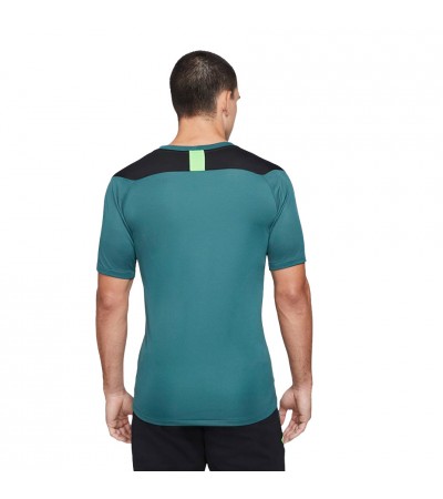 Koszulka męska Nike Dry Acd Top Ss Fp Mx zielona CV1475 393