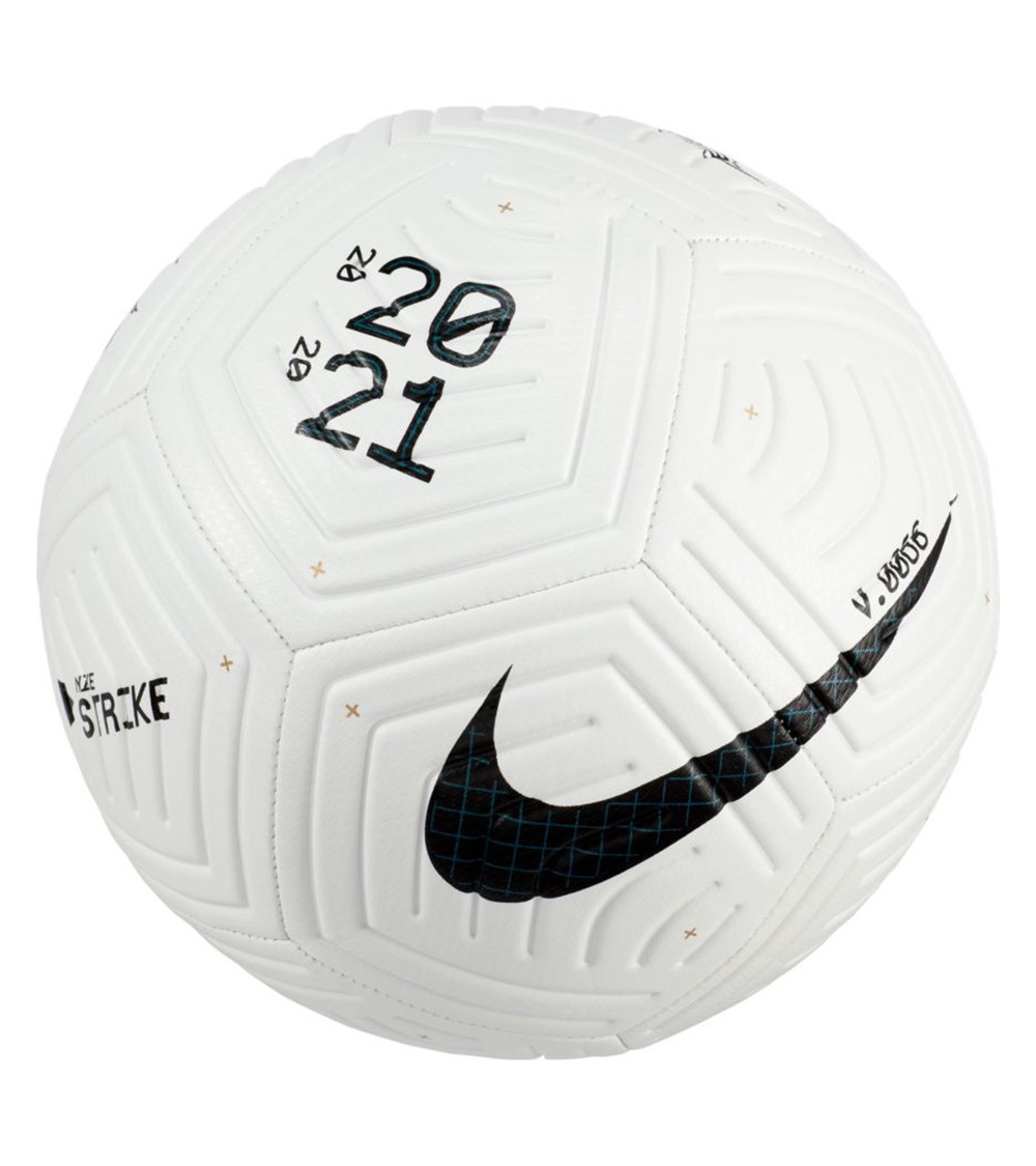 Piłka nożna Nike Strike biało-czarna CN5183 100