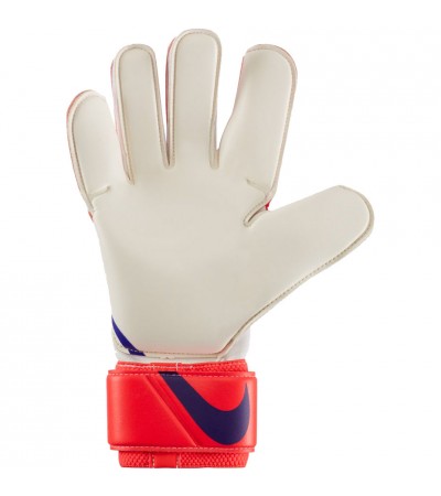Rękawice bramkarskie Nike Goalkeeper Grip3 bialo-czerwone CN5651 635