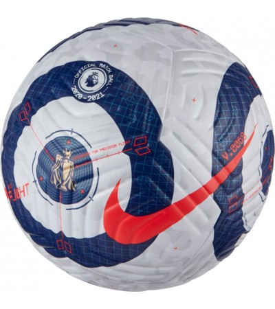 Piłka nożna Nike Premier League Flight biało-granatowa CQ7147 101