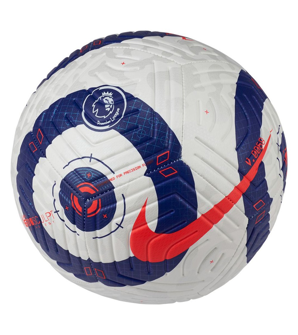 Piłka nożna Nike Premier League Strike biało-granatowo-czerwona CQ7150 103