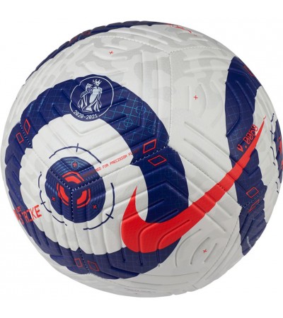 Piłka nożna Nike Premier League Strike biało-granatowo-czerwona CQ7150 103
