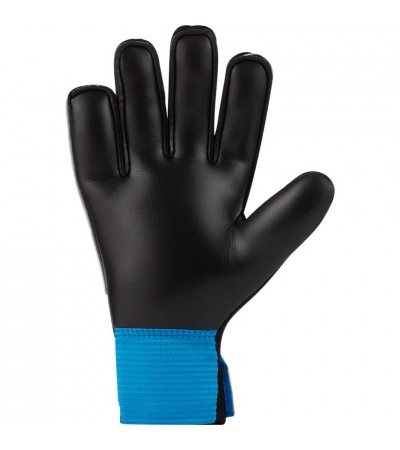 Rękawice bramkarskie Nike Goalkeeper Match Junior czarno-niebieskie CQ7795 406