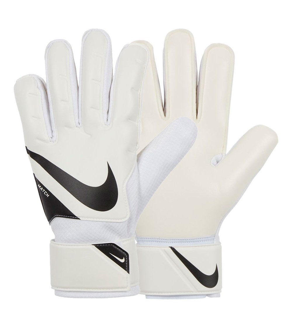 Rękawice bramkarskie Nike Goalkeeper Match biało-czarne CQ7799 100