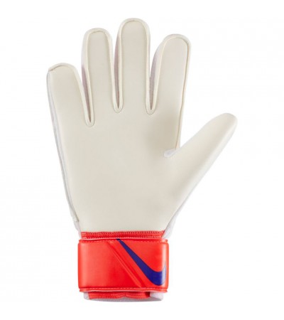 Rękawice bramkarskie Nike Goalkeeper Match biało-czerwone CQ7799 635
