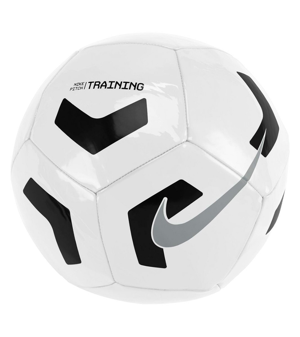 Piłka nożna Nike Pitch Training biało-czarna CU8034 100