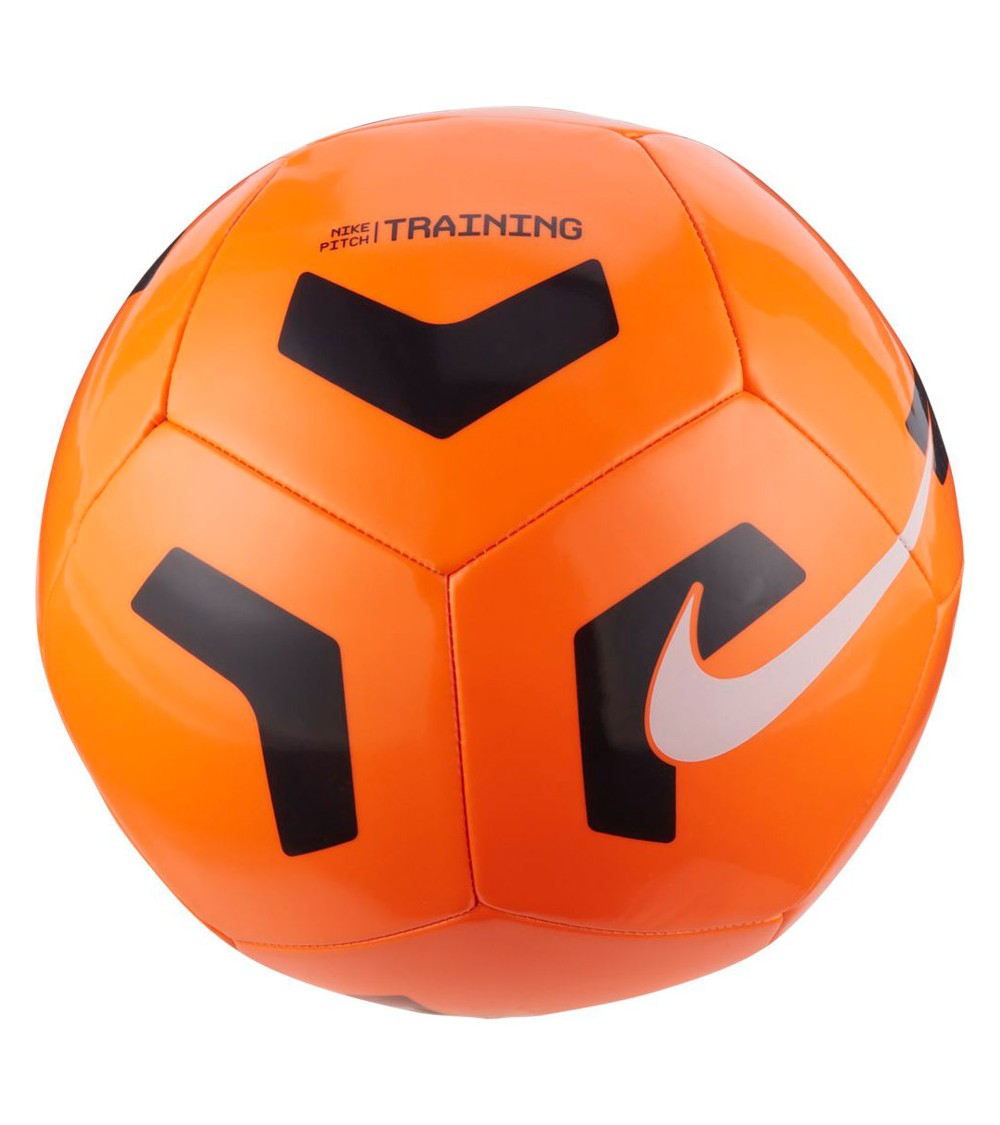 Piłka nożna Nike Pitch Training pomarańczowo-czarna CU8034 803