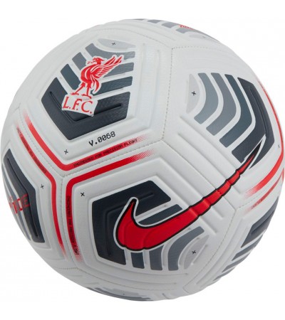 Piłka nożna Nike Liverpool FC biało-szaro-czerwona DD7136 100
