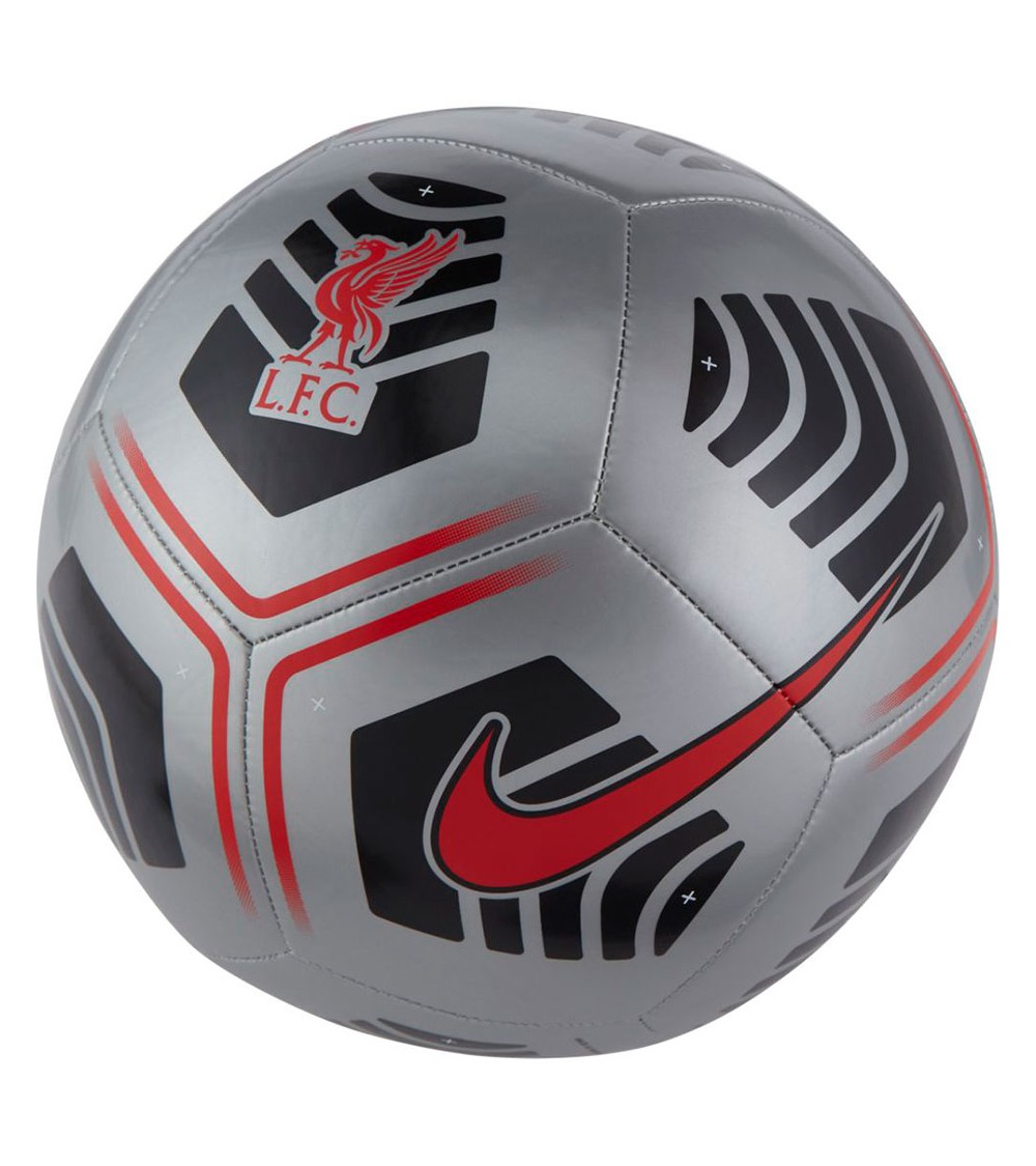 Piłka nożna Nike Liverpool FC Pitch szaro-czarny DD7138 020