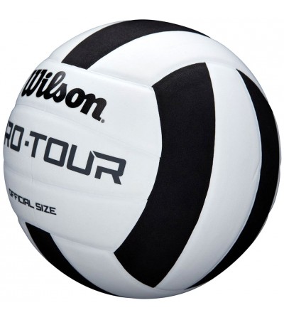 Piłka do siatkówki Wilson Pro-Tour czarno-biała WTH20119XB
