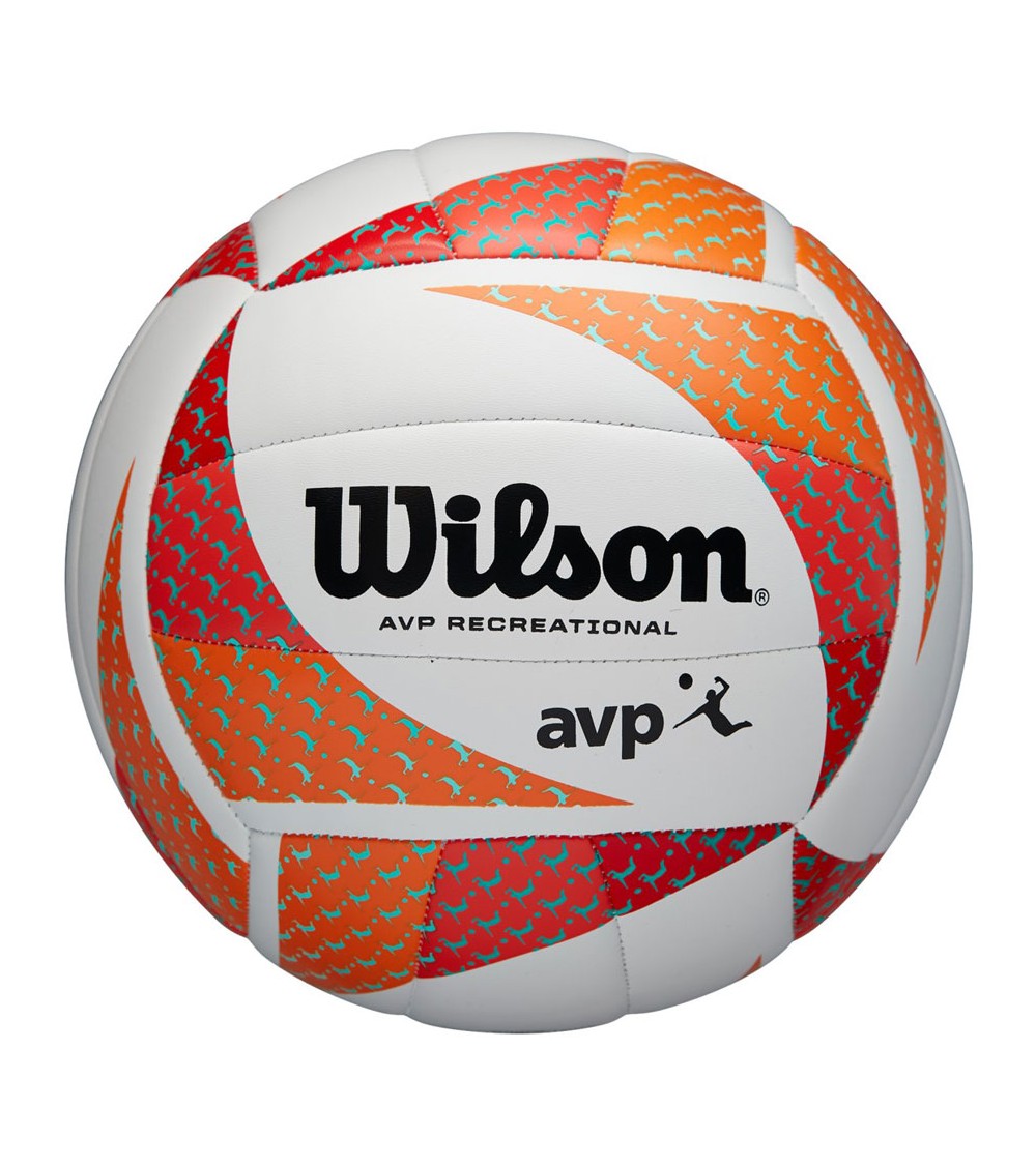 Piłka siatkowa Wilson Avp Style Vb biało-pomarańczowa WTH306202XB