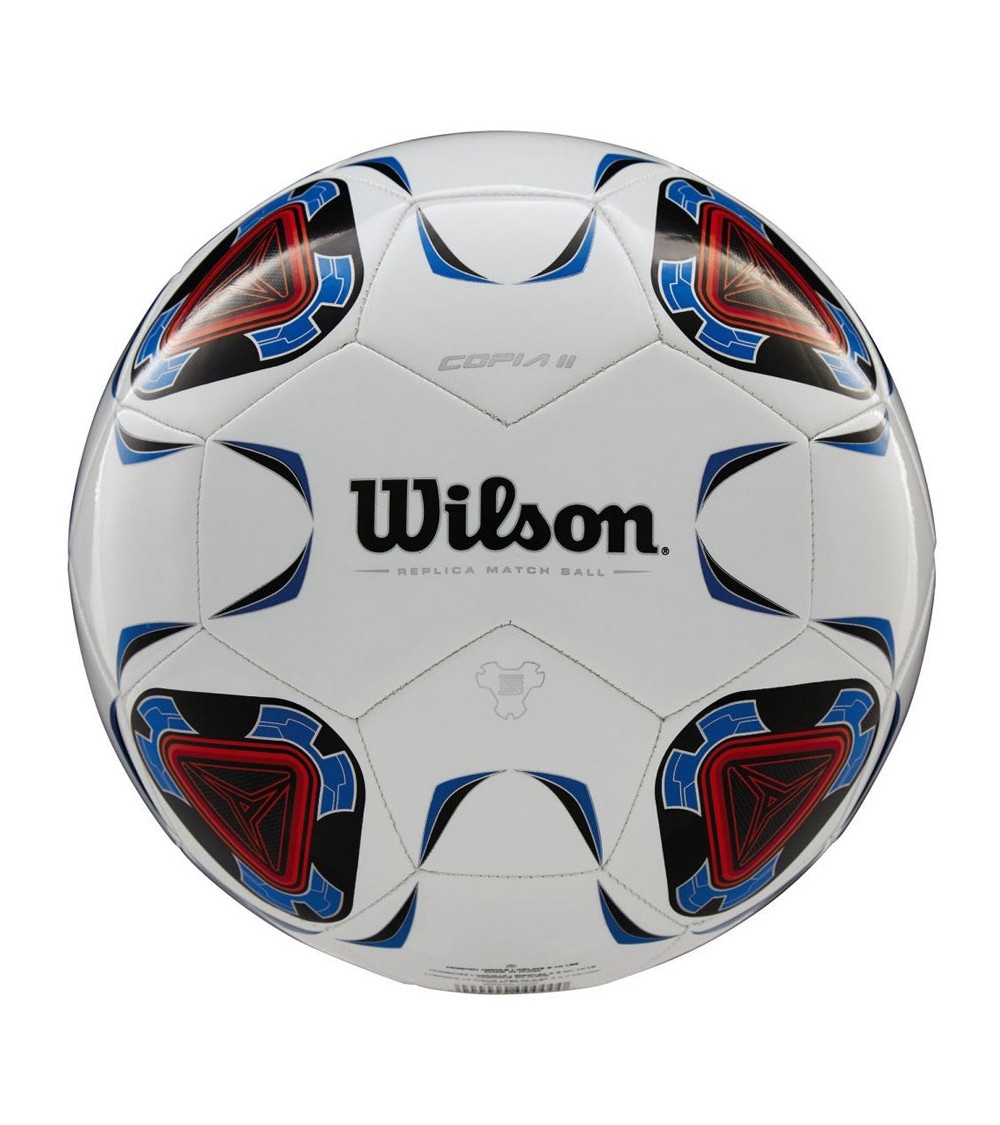 Piłka nożna Wilson Copa II Sb biało-niebieska WTE9210XB03