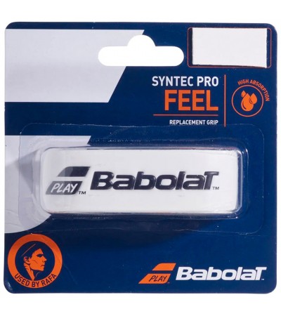 Owijka Babolat Syntec Pro Feel biała 670051 101