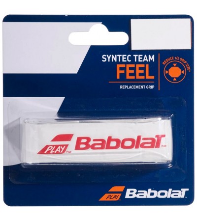 Owijka Babolat Syntec Team Feel biało-czerwona 670065 149